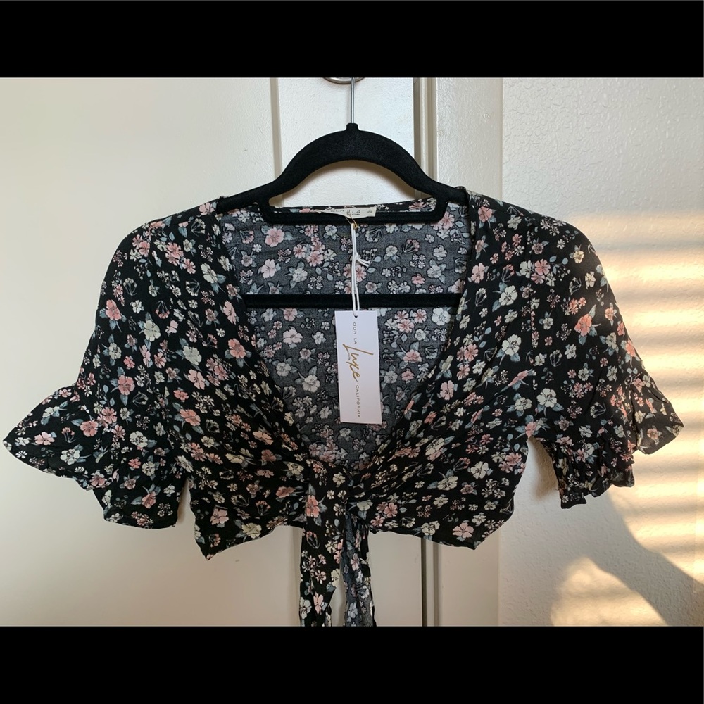 Floral Crop Top